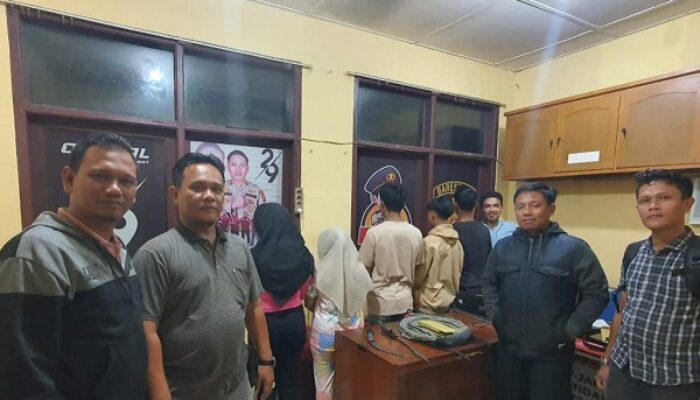 Polsek Langsa Barat RingkusLima Pelaku Diduga Begal