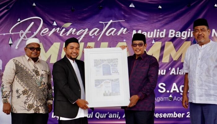 Dayah Ruhul Qurani Meulaboh Launching Penerimaan Santri Baru Dan Maulid