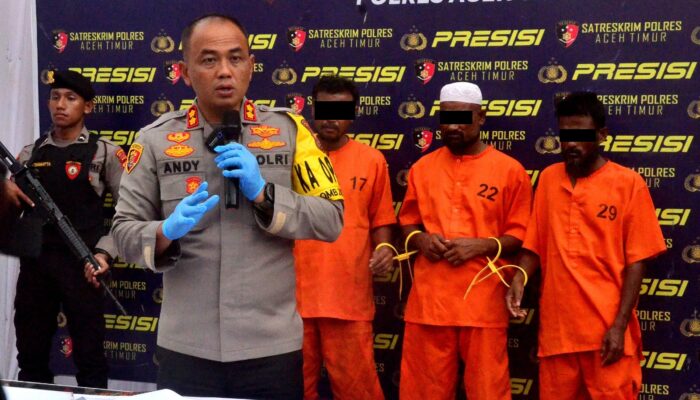 Tiga Tersangka Penyelundupan Etnis Rohingya Ke Aceh