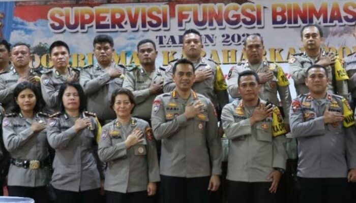 Korbinmas Baharkam Polri Supervisi Fungsi Binmas Polres P.Siantar