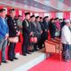 Wakil Ketua I DPD KNPI Aceh Timur, Rusydi S.Hi, mengikuti upacara HUT ke-67 Pemkab Aceh Timur di Lapangan Pusat Pemkab Aceh Timur di Idi, Rabu (29/11). Waspada/Muhammad Ishak