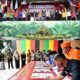 Pemerintah Kota Banda Aceh menggelar deklarasi pemilu damai dengan menghadirkan seluruh parpol pemilu di taman bustanussalatin (taman sari) Banda Aceh, Selasa (05/12/23). (Waspada/T.Mansursyah)