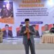 ANGGOTA DPRD Sumut Ahmad Darwis, berbicara dalam seminar pendidikan. Waspada/Ist