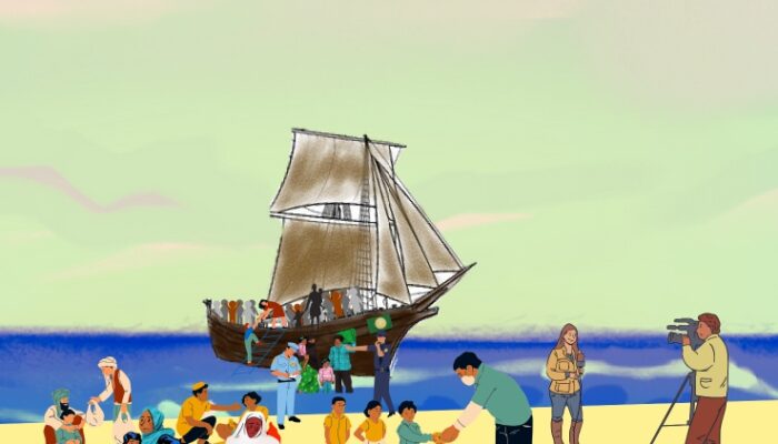 Kisah Dramatis Ribuan Pengungsi Rohingya Menuju Aceh