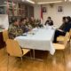 DUBES RI di Swiss diwakili Pejabat Bidang Politik Ida Mulia Dewi (tengah depan), dan V Adinegoro menerima kunjungan anggota DPRD Sumut di gedung Kedubes di Bern, Selasa pekan lalu. Waspada/Ist