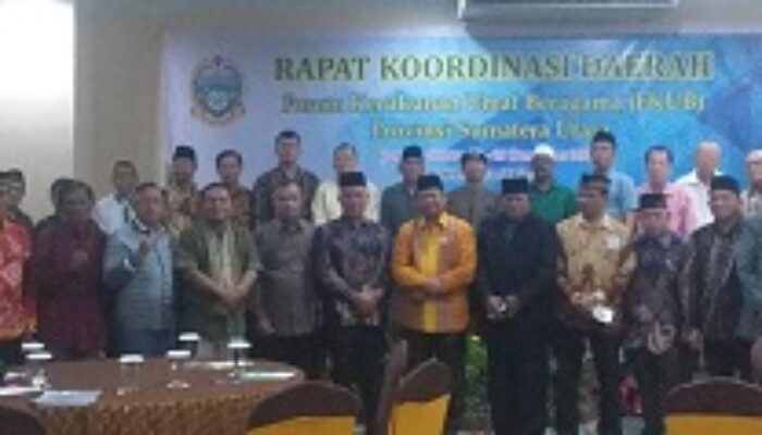 Rakorda FKUB Sumut Hasilkan 7 Rekomendasi Perlu Segera Direalisasikan