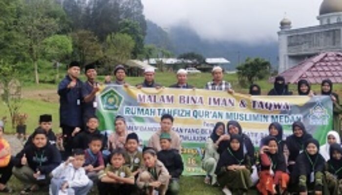 Rumah Tahfidz Qur’an Muslimin Medan Gelar Malam Bina Iman Dan Taqwa