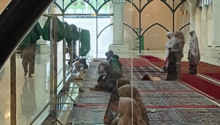 Bangunan Baru Masjid Agung Medan Megah Dan Sejuk