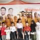 KETUA DPD Partai Hanura Sumut, El Adrian Shah SE saat menggelar syukur peringatan HUT ke-17 Partai Hanura di Sekretariat Jalan Sei Besitang Medan, Kamis (21/12/2023). Waspada/Ist