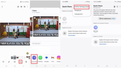 Tips Aman Berbagi File dengan Private Share di Galaxy A25 5G