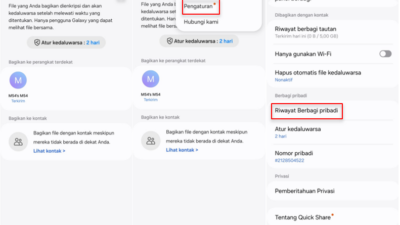 Tips Aman Berbagi File dengan Private Share di Galaxy A25 5G Tips Aman Berbagi File dengan Private Share di Galaxy A25 5G
