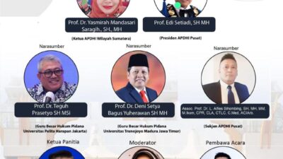 APDHI Sumatera Gelar Webinar Tentang Perbandingan KUHP