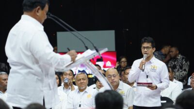 Firsal Mutyara Tanya Ke Prabowo Soal BUMN Di Dialog Capres Kadin