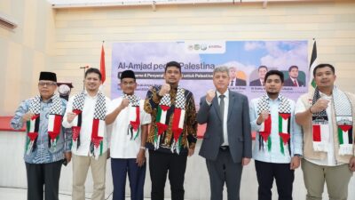 Kadin Sumut Serahkan Donasi Ke Palestina Kolaborasi Dengan Pemko Medan Dan HIPMI