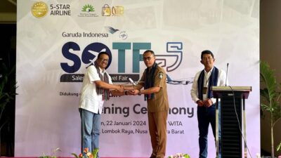 Peringati HUT Ke-75,Garuda Indonesia Gelar Sales Office Travel Fair 2024