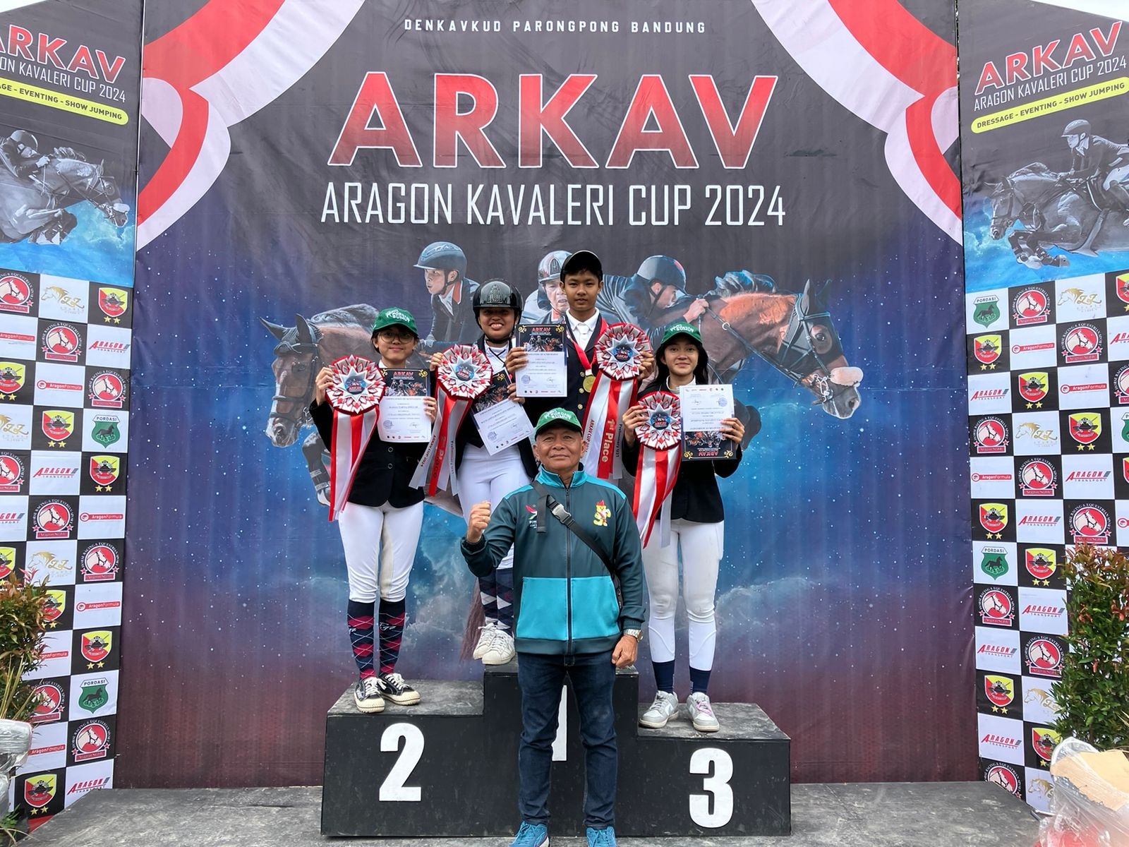 Puas Team U-21 Dressage Sumut Lewati Target
