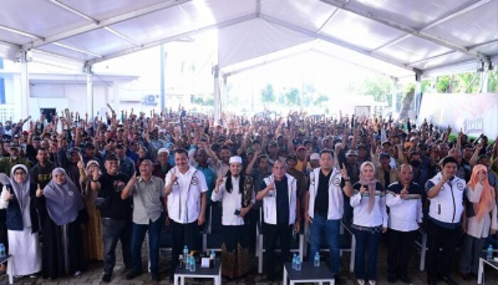 Ribuan Musisi Dan Abang Becak Di Sumut Deklarasi Dukung AMIN