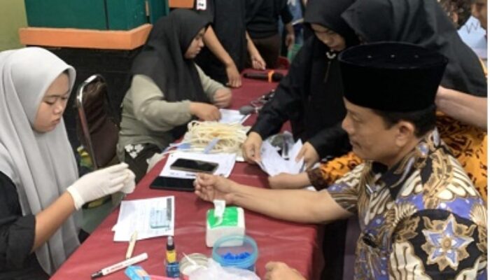 Rangkaian HAB Ke 78 Kanwil Kemenag Sumut Gelar Donor Darah