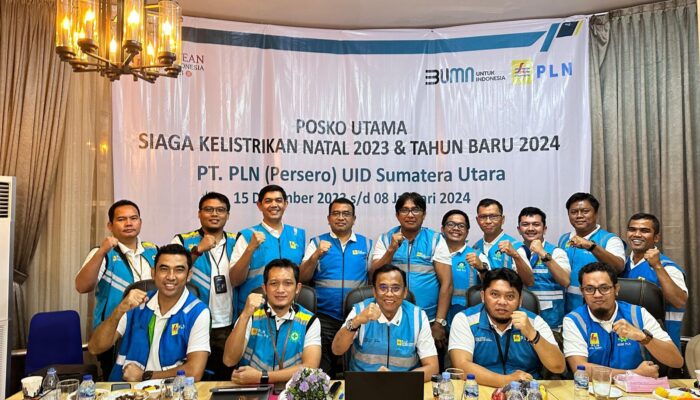 PLN UID Sumut Berhasil Amankan Pasokan Listrik Malam Tahun Baru 2024