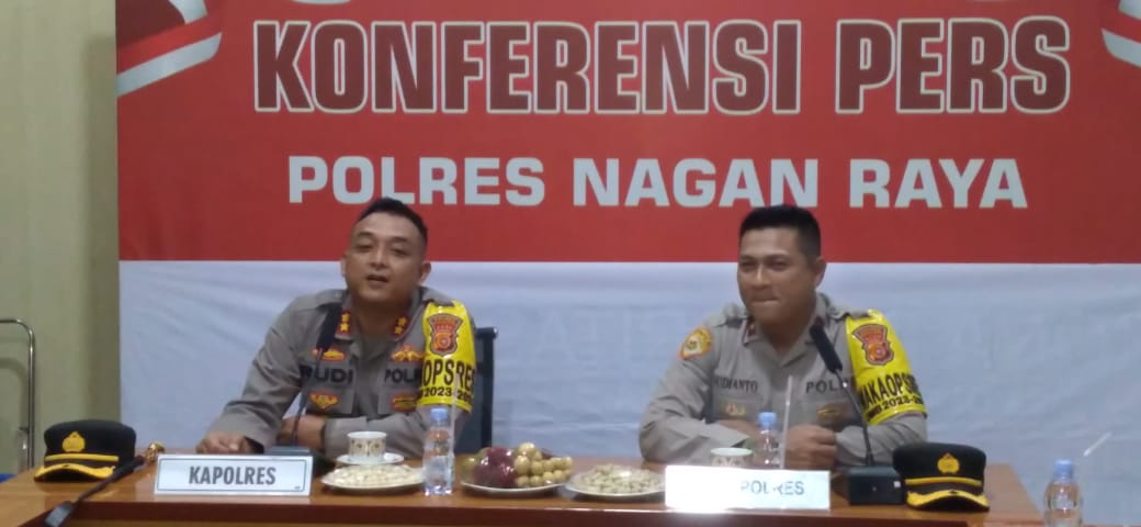 Polres Nagan Raya Selesaikan 85,52 Persen Kasus Selama 2023