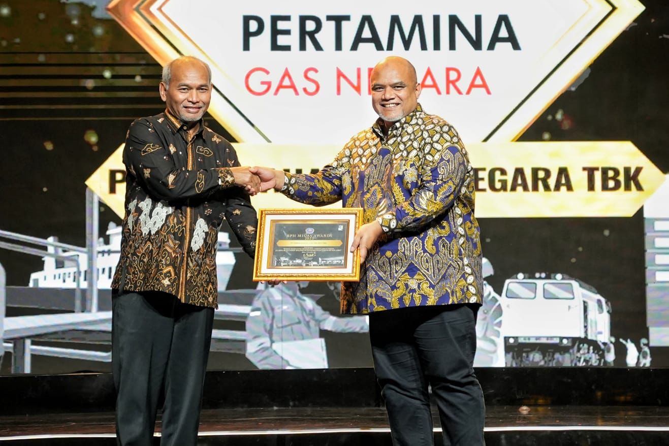 PGN Raih Penghargaan Sebagai Badan Usaha Niaga Terbaik Di Indonesia