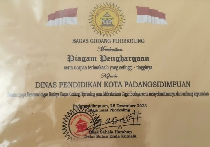 Raja Luat Pijorkoling Apresiasi Kepedulain Pemko Padangsidimpuan Raja Luat Pijorkoling Apresiasi Kepedulain Pemko Padangsidimpuan