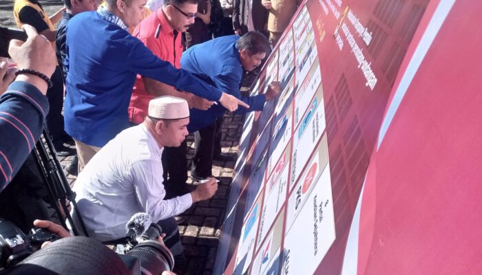 Parpol Di Abdya Ikuti Deklarasi Pemilu Damai