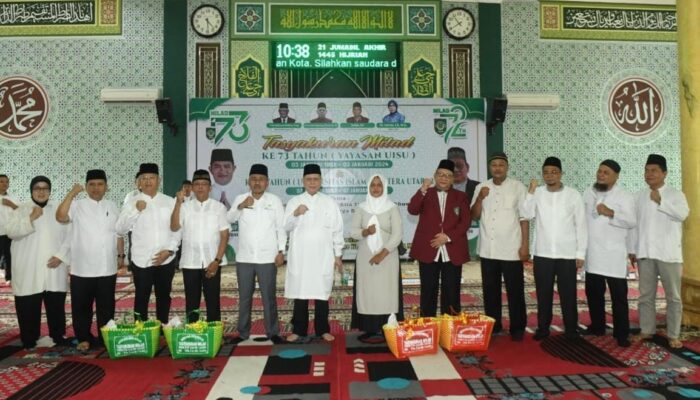 Yayasan UISU Gelar Tasyukuran Milad Ke 73