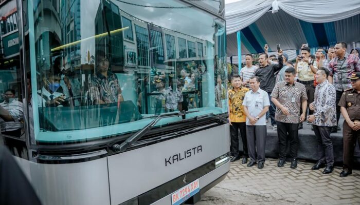 Bobby Nasution Uji Coba Bus Listrik, Besok Pagi Hingga Malam Dioperasikan Secara Gratis