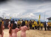 Salim Fakhry Caleg DPR-RI Dapil I Aceh Disambut Tarian Suku Nias