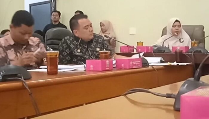 RDP Aliansi Guru Honor Di DPRD Langkat Diwarnai Aksi Pukul Meja