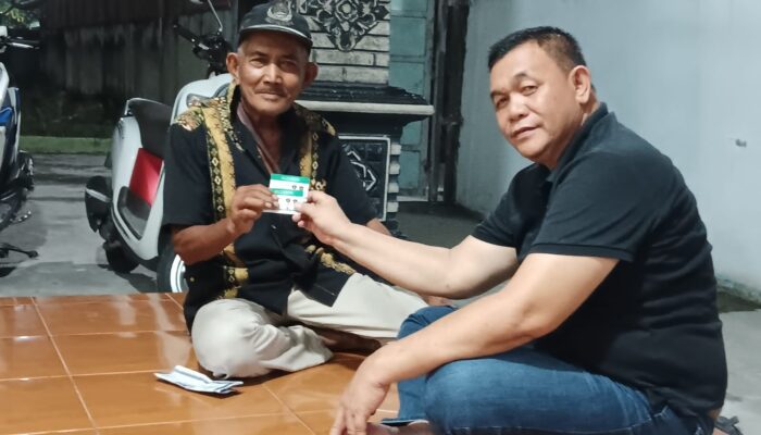 Caleg DPRD Deliserdang Muhammad Dahnil Ginting Bantu Masyarakat