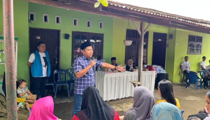 Ronggur Caleg DPRD Binjai Dialog Dengar Curhat Masyarakat Tunggurono