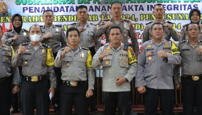DIPA Polres Pematang Siantar TA 2024 Menurun