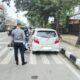 Dishub Medan Kembali Gencar Tertibkan Parkir Di Sejumlah Ruas Jalan, Puluhan Mobil Diberi Sanksi Penggembosan Ban