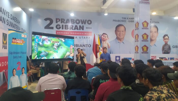 Di Turnamen Mobile Legends Piala Prabowo – Gibran, Ketua TKD Sumut: Pilih Yang Muda
