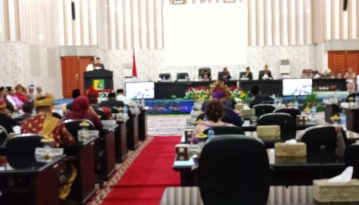 Miris, Kursi Kosong Hiasi Paripurna DPRD Di HUT Ke-20 Sergai
