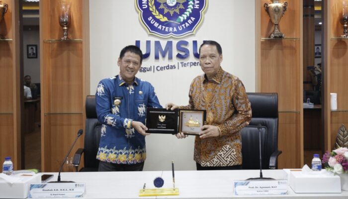 UMSU-Pemkab Kampar Sepakat Kerjasama Pengembangan SDM