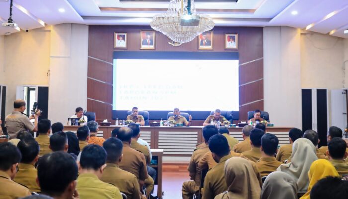 Capaian SPM Pemko Medan Tahun 2023 Naik 12,05 Persen