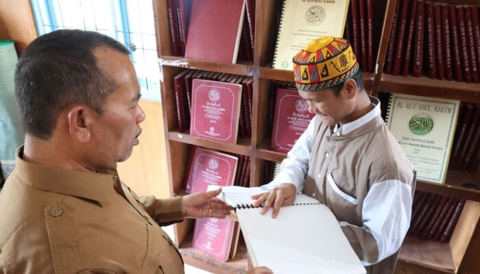 Muslem Terharu Dengar Bacaan Alquran Braille Anak Disabilitas