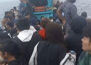 127 PMI Ilegal Dan 2 Balita Dari Kapal Tongkang Malaysia Terdampar Di Deliserdang