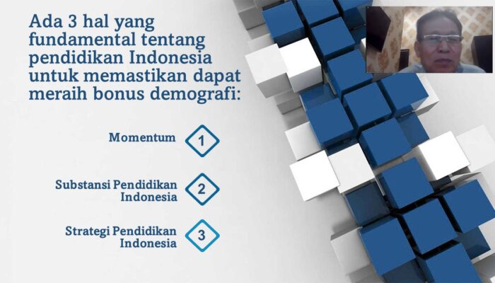 Prof. Syawal: Ada 3 Hal Fundamental Pendidikan Indonesia Raih Bonus Demografi