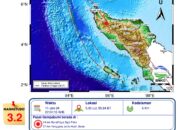 Gempa Darat 3,2 Hentak Jantho