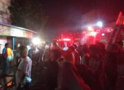 Ruko Terbakar Di Kota Kualasimpang