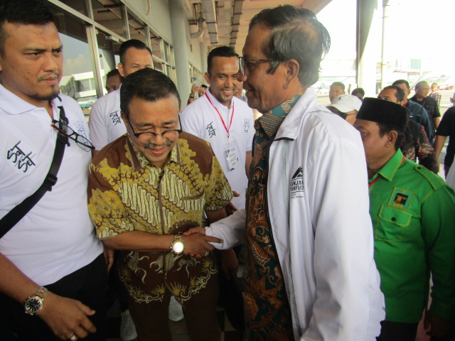 Tiba Di Sumut, Sahabat Mahfud Kawal Kunjungan Mahfud MD Di Gereja Betel Indonesia