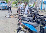 Bikin Resah, Satlantas Polres Pidie Amankan 35 Kendaraan Berknalpot Brong