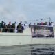 Peringati Hari Dharma Samudra: Lanal Nias Tabur Bunga