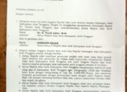 Surat Mosi Tidak Percaya Terhadap Ketua MAA Agara Beredar Luas