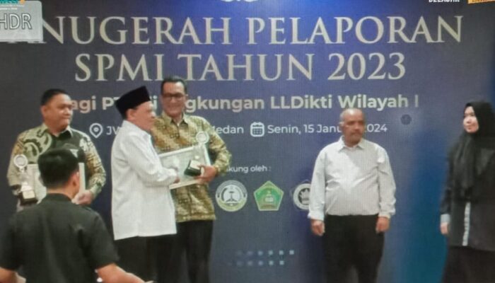 IPTS Sidimpuan Dapat Penghargaan SPMI Terbaik Dari LLDikti Sumut