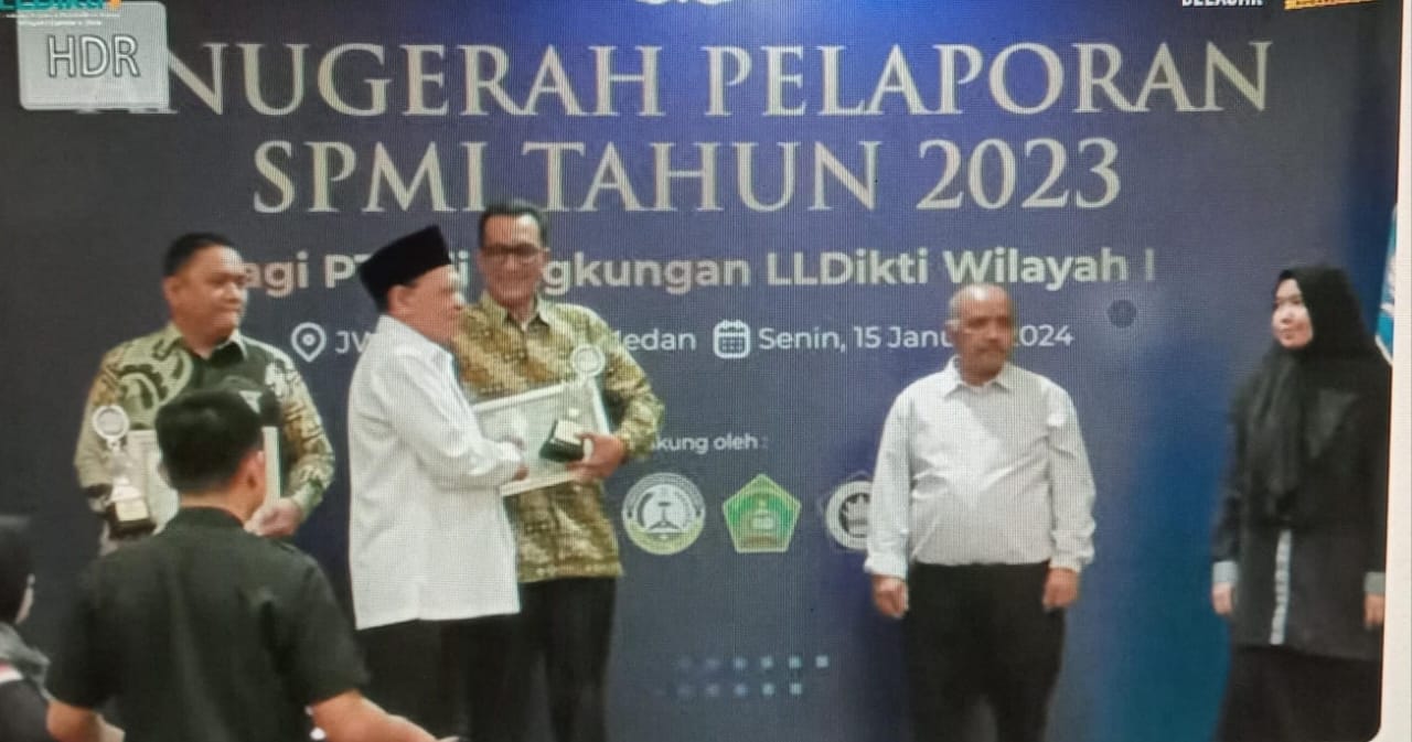 IPTS Sidimpuan Dapat Penghargaan SPMI Terbaik Dari LLDikti Sumut